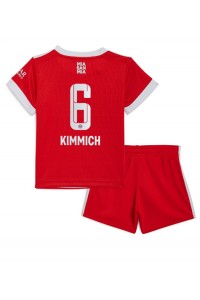 Bayern Munich Joshua Kimmich #6 Babyklær Hjemme Fotballdrakt til barn 2022-23 Korte ermer (+ Korte bukser)